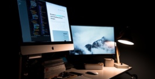 computer screen